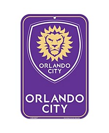 Orlando City SC 11" x 17" Reserved Parking Sign