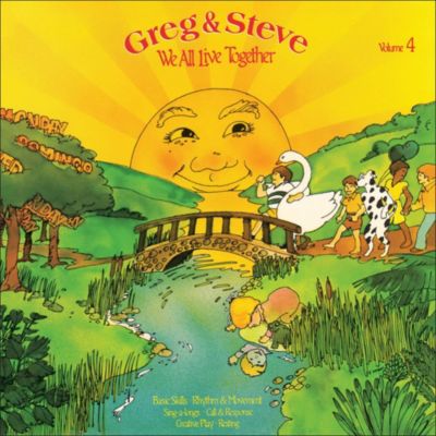 Greg & Steve: We All Live Together CDs - Set of 4