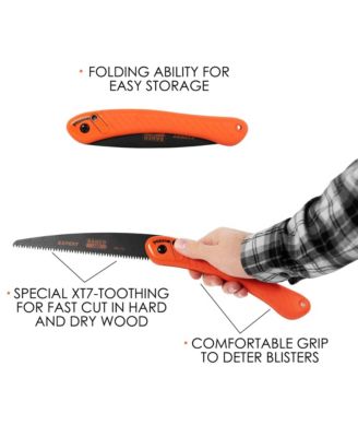 Folding Outdoor Garden Pruning Hand Saw, 15.5"