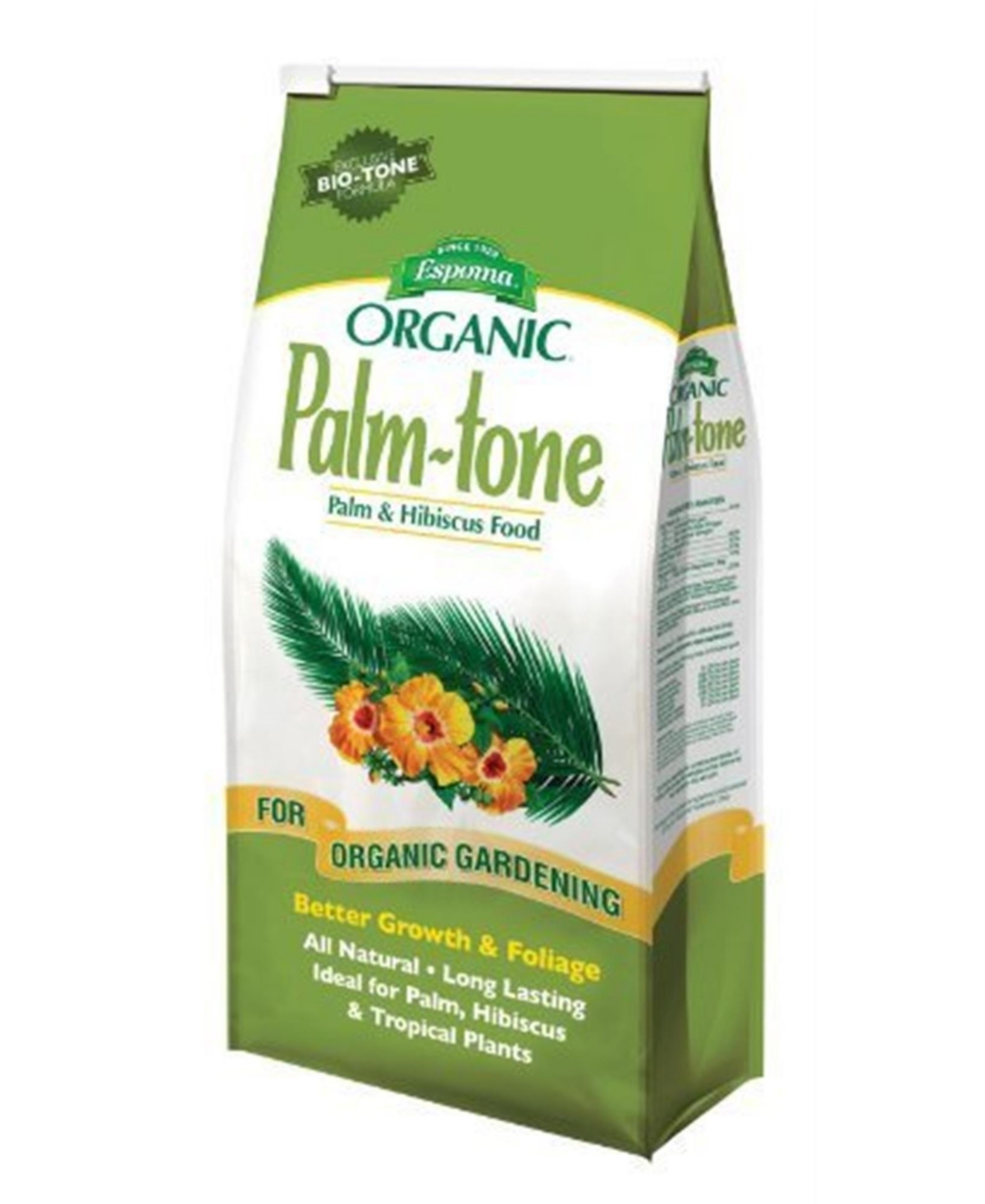 Organic Palm-Tone 4-1-5, 4-Lb. - Green
