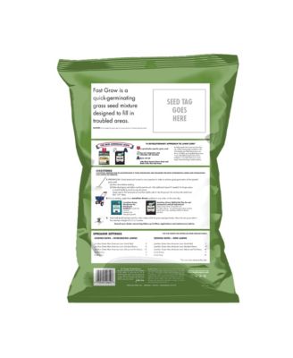 Fast Grow Grass Seed Mixture, 25lb bag