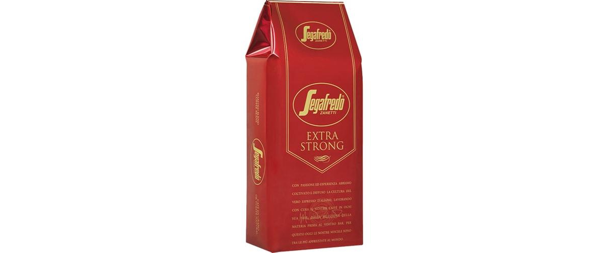 Segafredo Zanetti Extra Strong Whole Beans Coffee (pack Of 2) In Red
