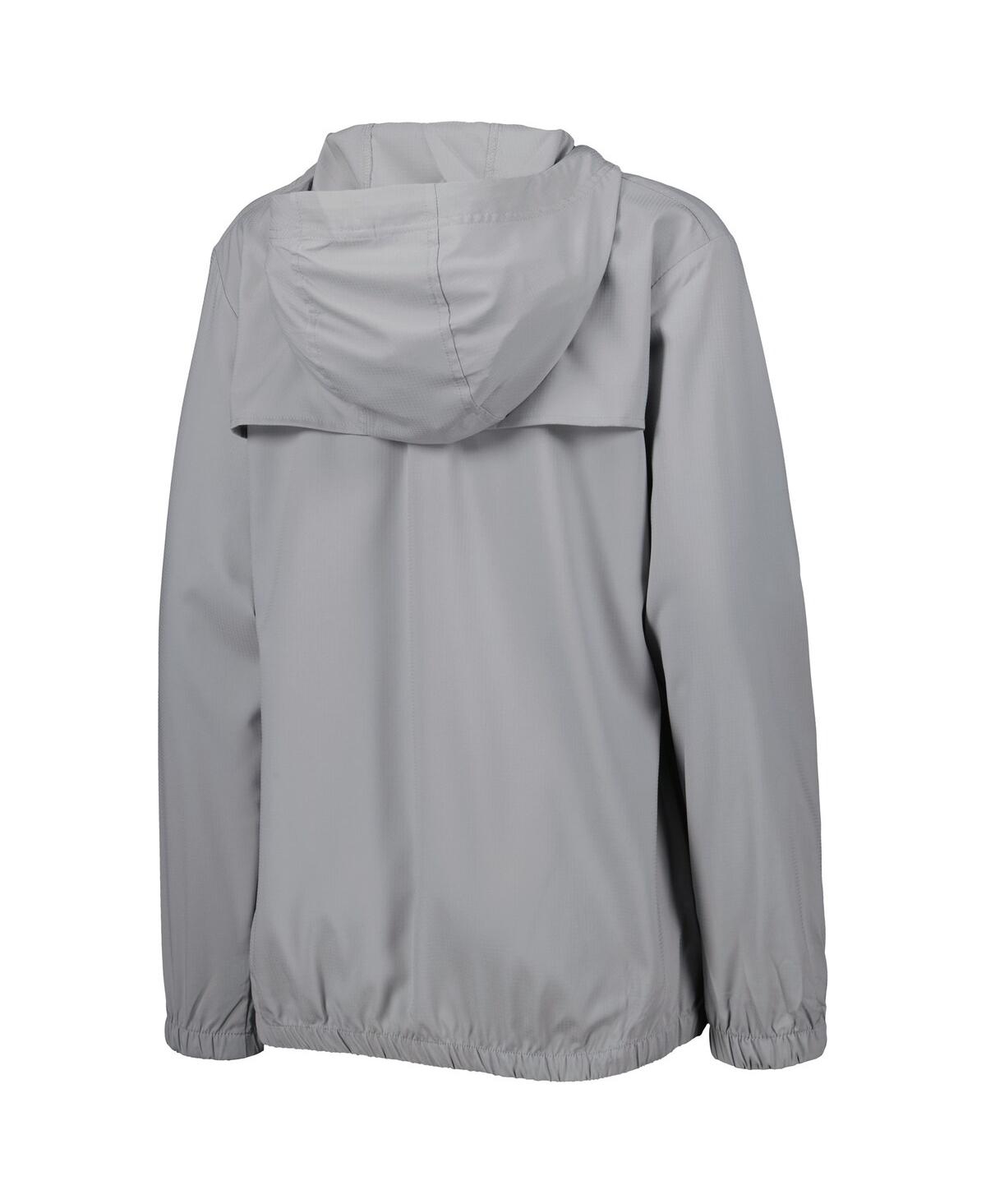Shop Columbia Women's  Gray Dallas Cowboys Tamiami Omni-shade Pullover Hoodie Jacket