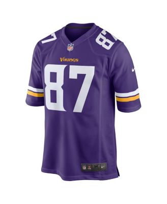 Men's T.J. Hockenson Purple Minnesota Vikings Game Player Jersey