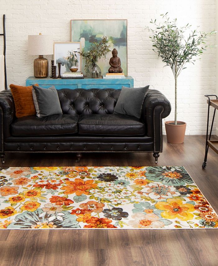 Mohawk Prismatic Blossoms 4' x 6' Area Rug Macy's