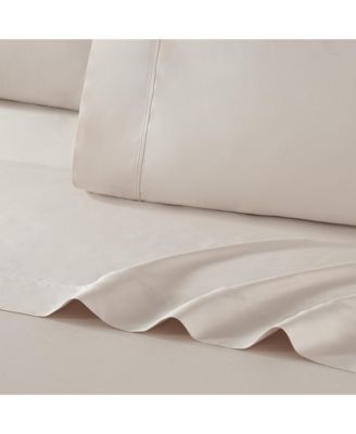 Rayon from Bamboo King Sheet Set, Ultra Silky Luxury Sheets, 1 Flat Sheet, 1 Fitted Sheet, 2 Pillowcases, Temperature Regulating, Breathable, Sustainably Sourced