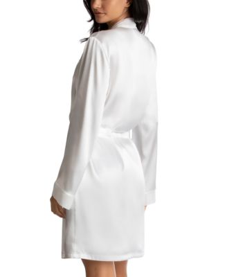 Sonya Embellished Satin Bridal Wrap Robe