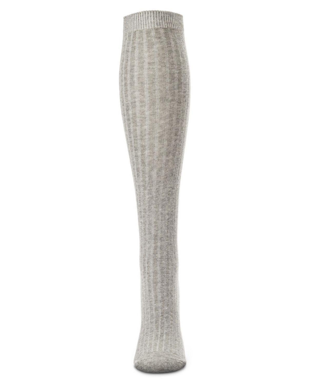 MeMoi Girls Ribbed Cotton Blend Knee High Socks