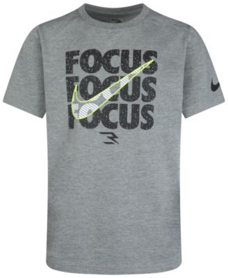 Nike 3BRAND by Russell Wilson Big Boys Short Sleeves Triple Focus