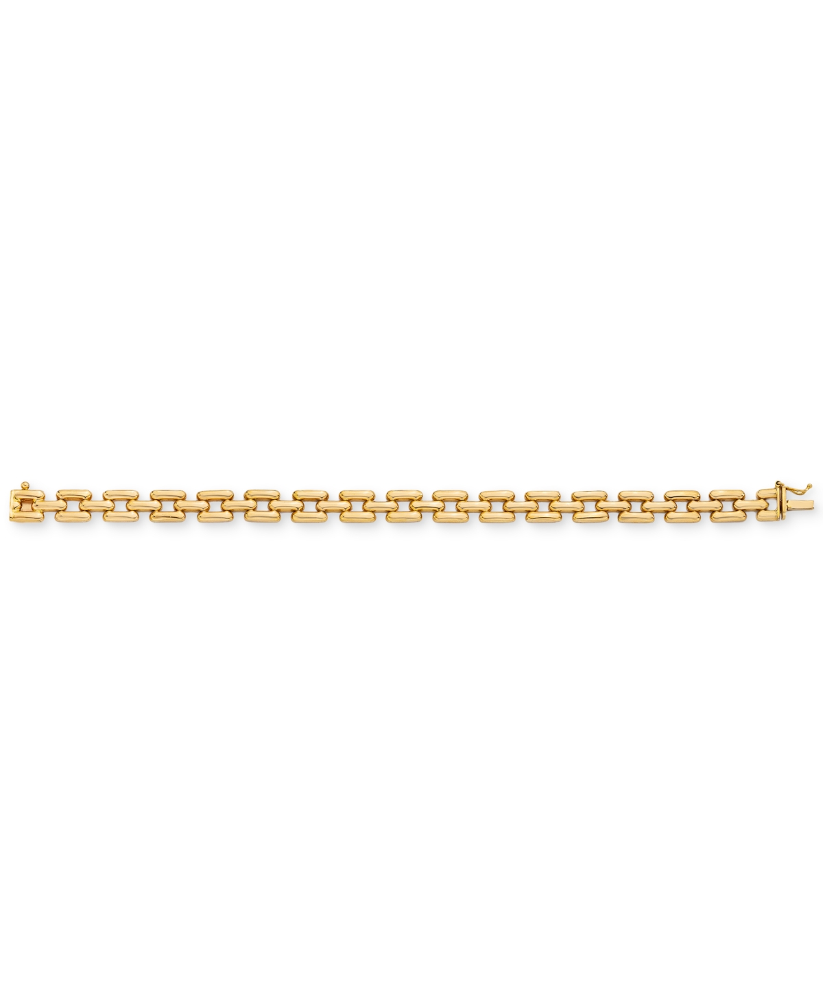 Panther Link Chain Bracelet in 14k- Gold