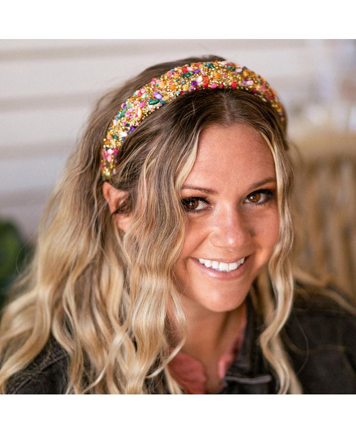 Headbands of Hope Women's All That Glitters Headband Multi + Gold