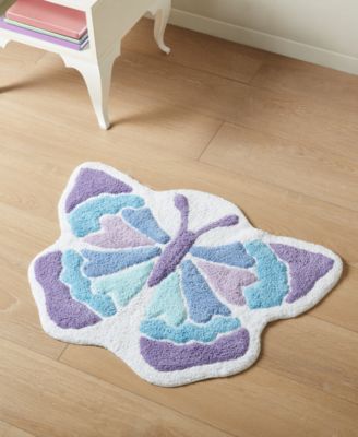 Charter Club Kids - Butterfly Cotton Rug, Created for Macy's