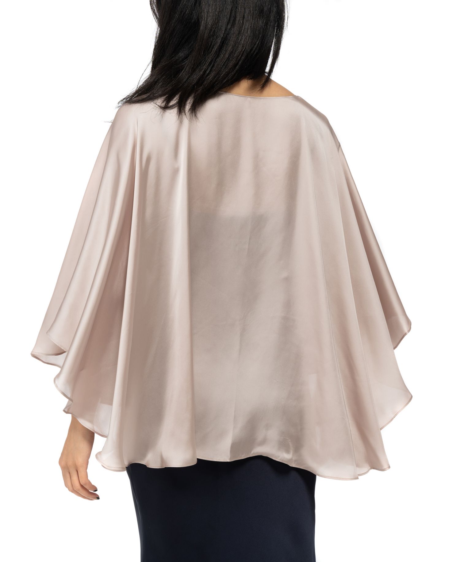 Women's Satin Capelet