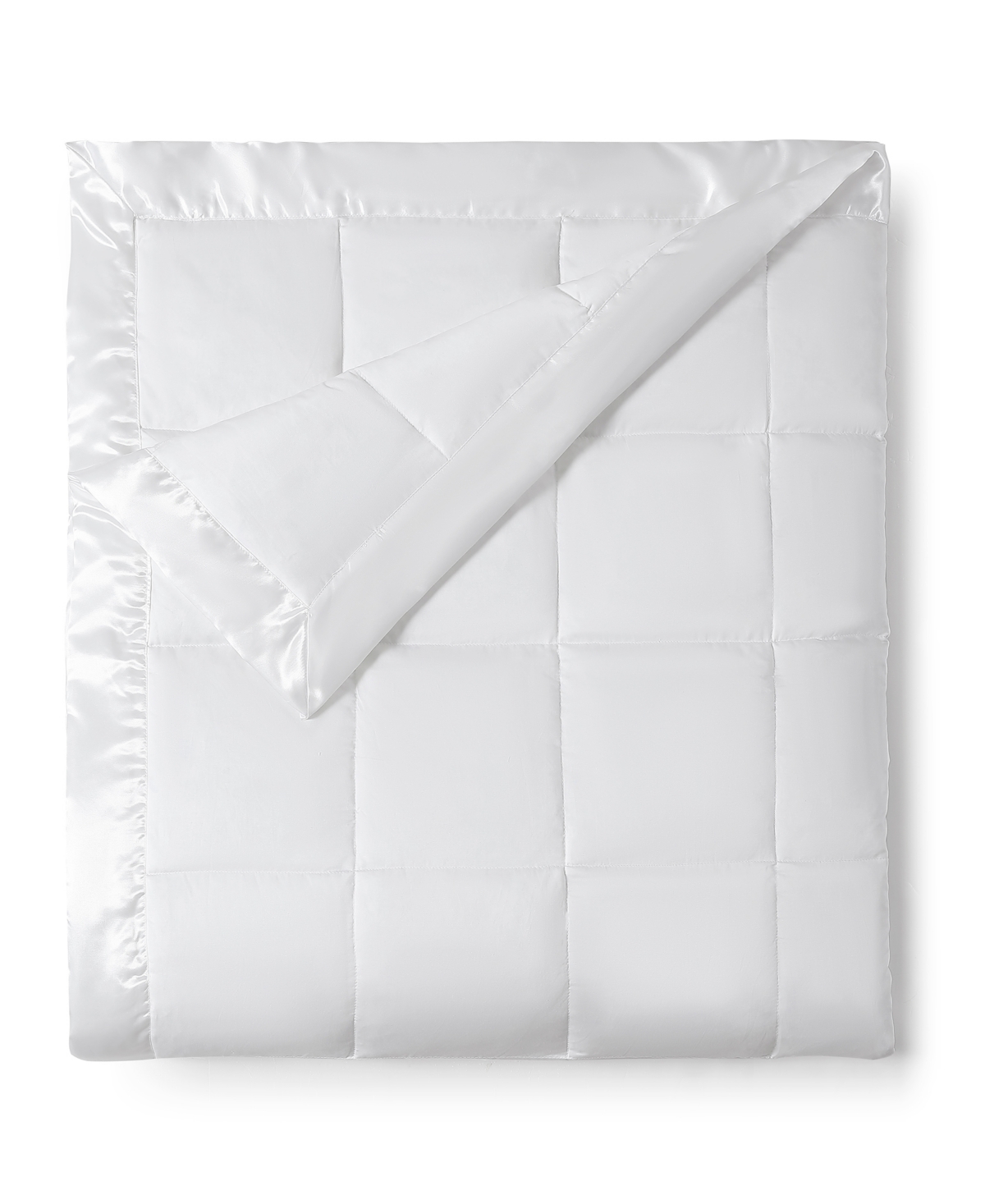 Royal Luxe Classic White Down Light Warmth Microfiber Blanket, Full/queen, Created For Macy's