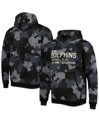 NFL MIAMI DOLPHINS GREY MENS HOODIE XL DRI FIT