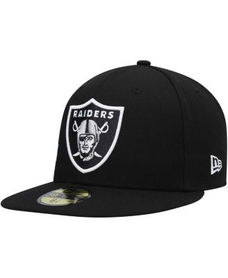 Men's Black Las Vegas Raiders Stateview 59FIFTY Fitted Hat