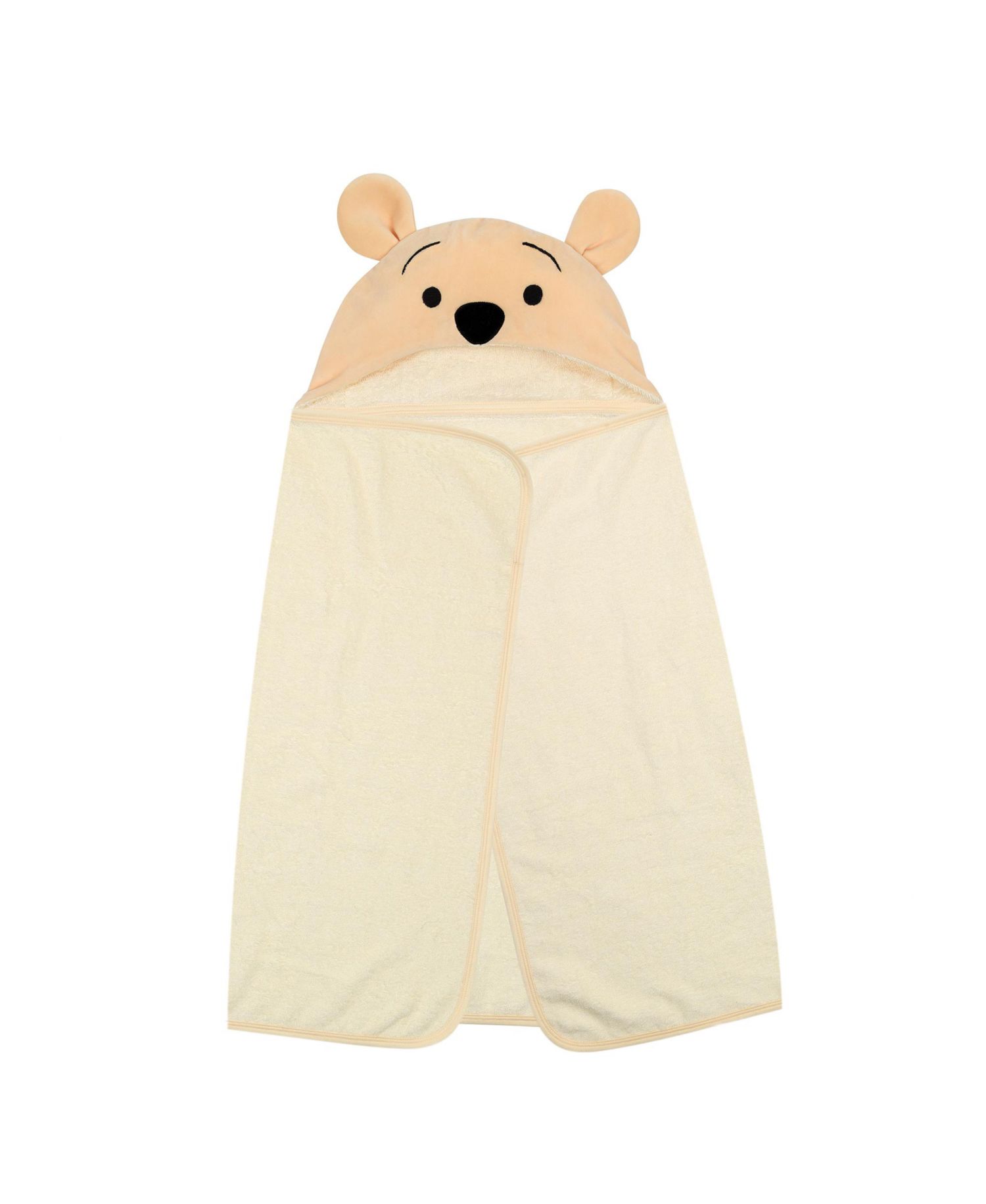Baby Lambs and Ivy Disney Winnie the Pooh Tan Cotton Hooded Bath Towel