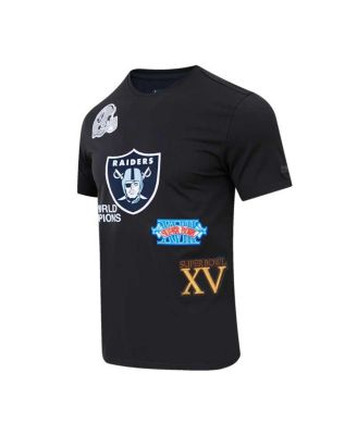 Men's Black Las Vegas Raiders Championship T-shirt