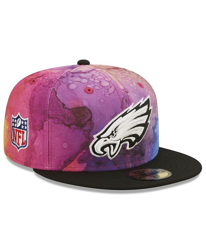 New Era Men's Pink, Black Philadelphia Eagles 2022 NFL Crucial Catch  59FIFTY Fitted Hat - Macy's