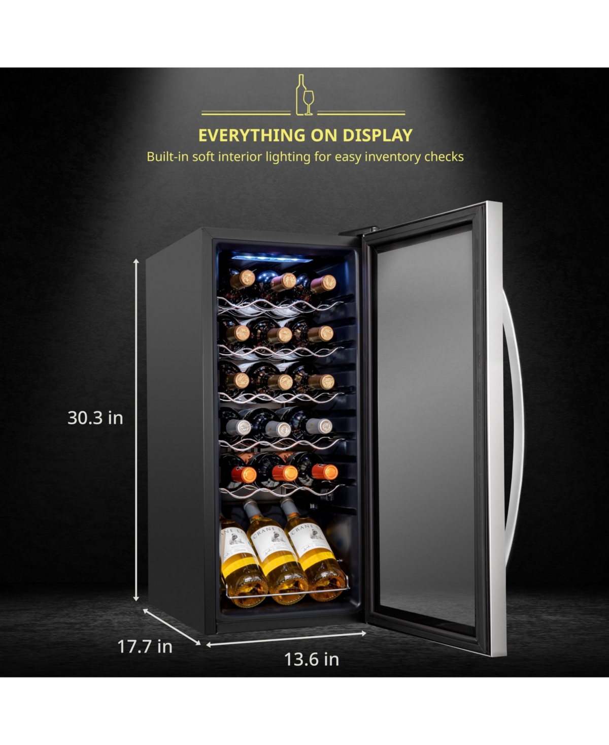 Schmecke Freestanding Wine Refrigerator