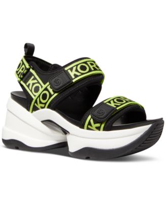 Michael Kors Women's Maverick Logo Sporty Sandals - Macy's