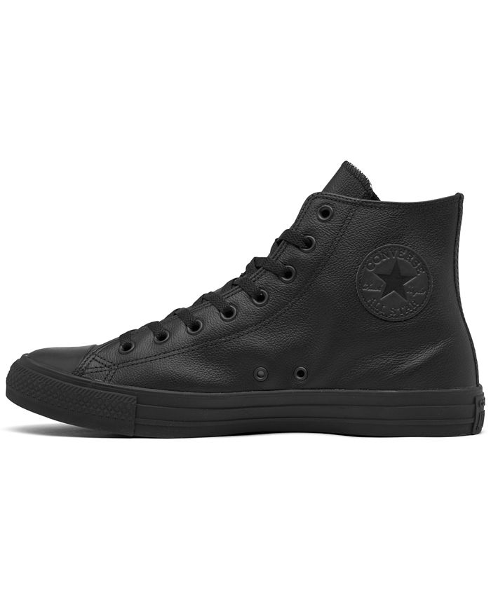 Converse Men's Chuck Taylor All Star Leather Hi Casual Sneakers from ...