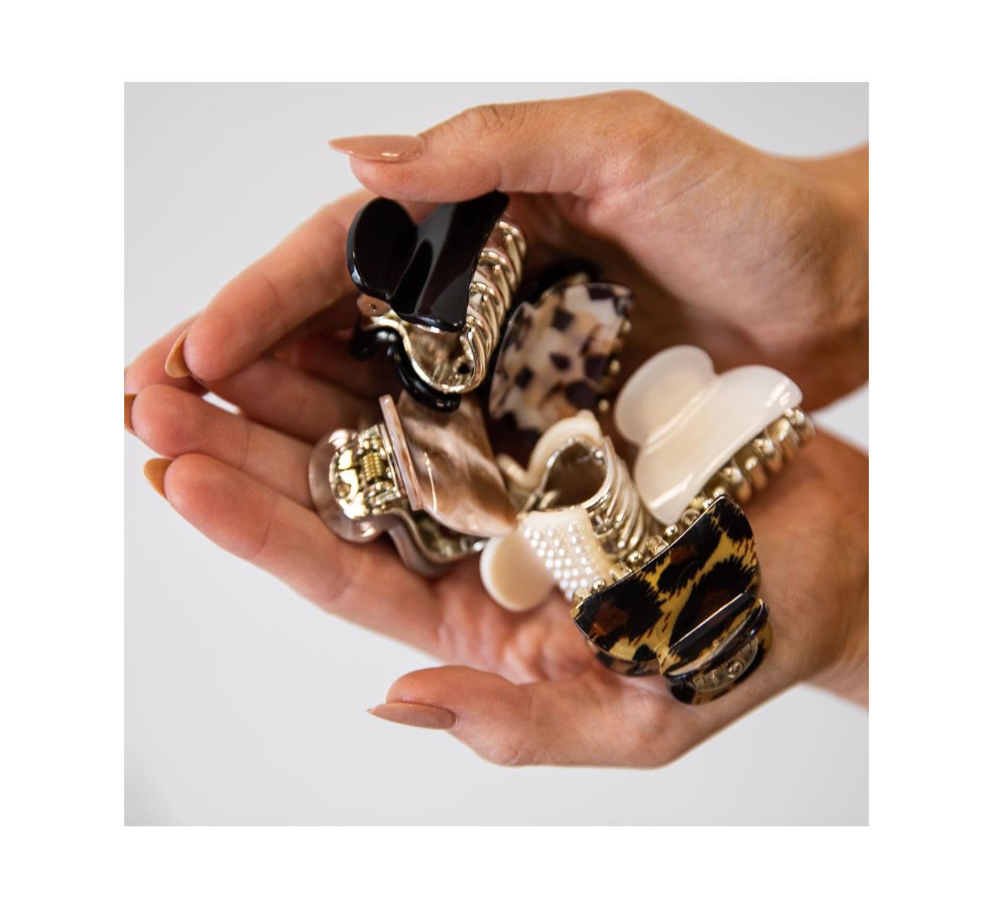 Женские аксессуары Headbands of Hope Claw Clip Set of 6 - Fall Retro — фото 3