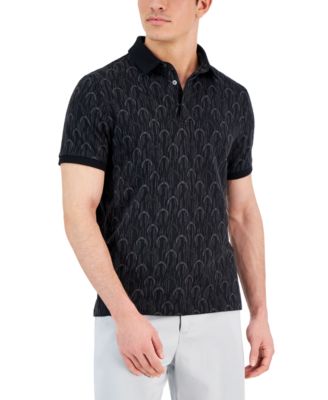 Alfani - Men's Jacquard Polo Shirt