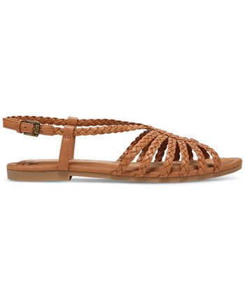Zodiac Women's Misha Braid Gladiator Strappy Flat Sandals & Reviews ...