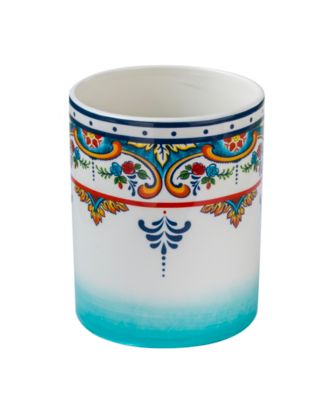 Euro Ceramica Zanzibar Utensil Crock - Macy's