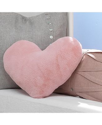 Signature Heart to Heart Soft Pink Decorative Pillow