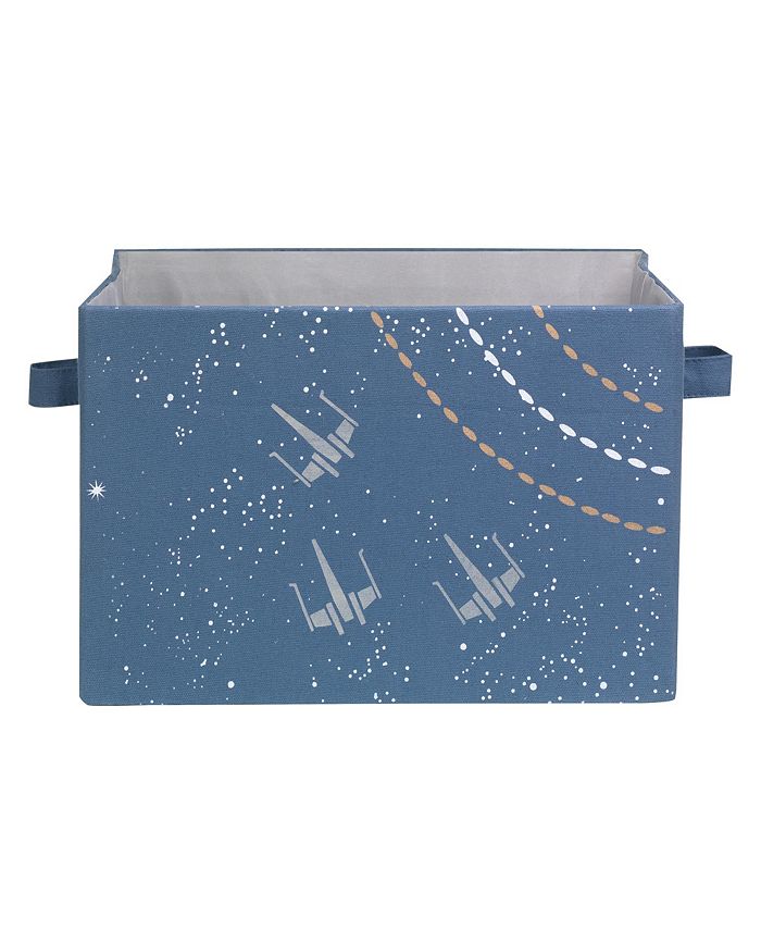 Lambs & Ivy Star Wars Galaxy Foldable/Collapsible Storage Bin/Basket