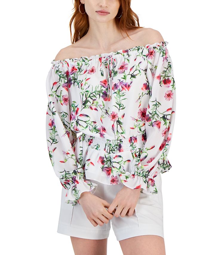 I.N.C. International Concepts Women s Off The Shoulder Top