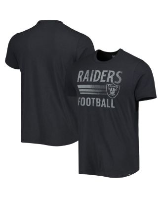 Men's Black Las Vegas Raiders Wordmark Rider Franklin T-shirt