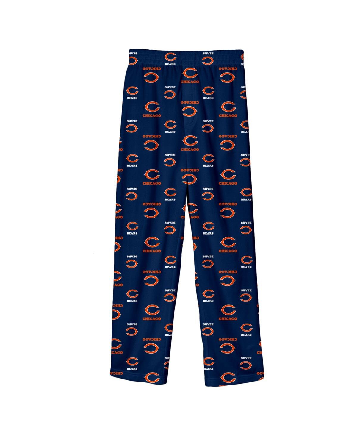 Outerstuff Babies' Toddler Boys And Girls Navy Chicago Bears Team Color Sleep Pants