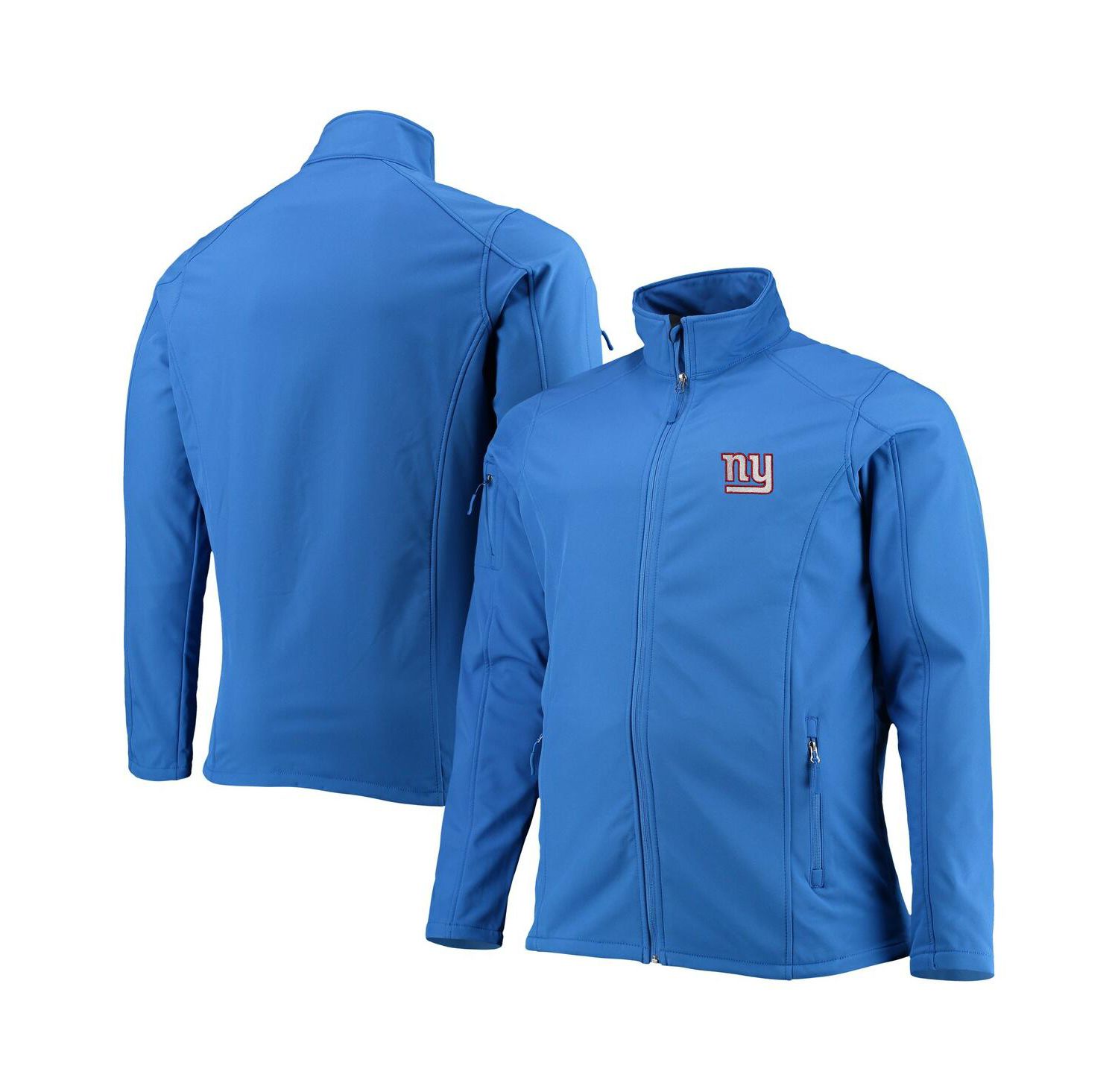Men's Royal New York Giants Big and Tall Sonoma Softshell Full-Zip Jacket