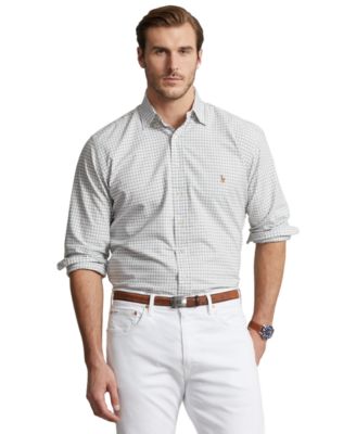 Polo Ralph Lauren - Men's Big & Tall Plaid Oxford Shirt