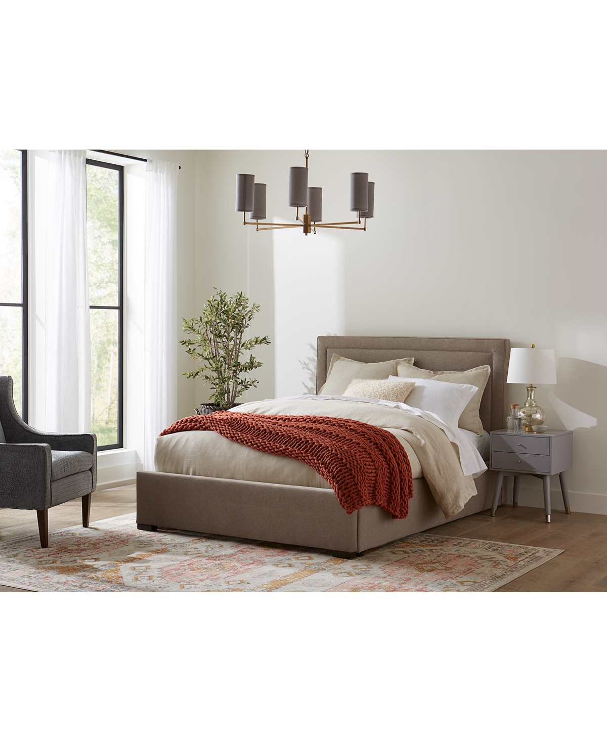 Naliya Upholstered Storage Bed