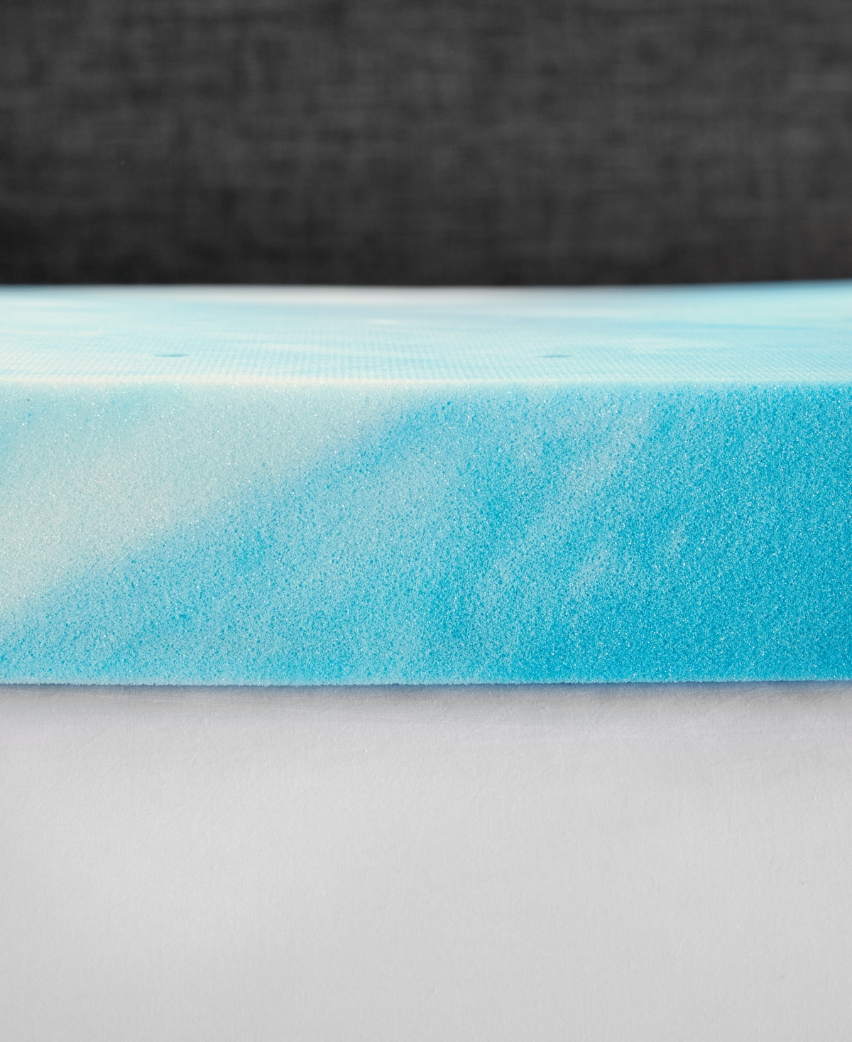 Closeout! ProSleep Cooling Gel Swirl 3" Memory Foam Mattress Topper