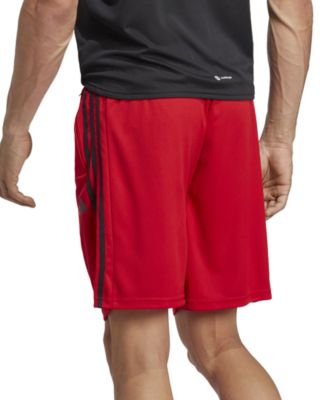 Men's Train Essentials Classic-Fit AEROREADY 3-Stripes 10" Training Shorts