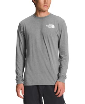 Men's Box NSE Standard-Fit Logo Graphic Long-Sleeve T-Shirt