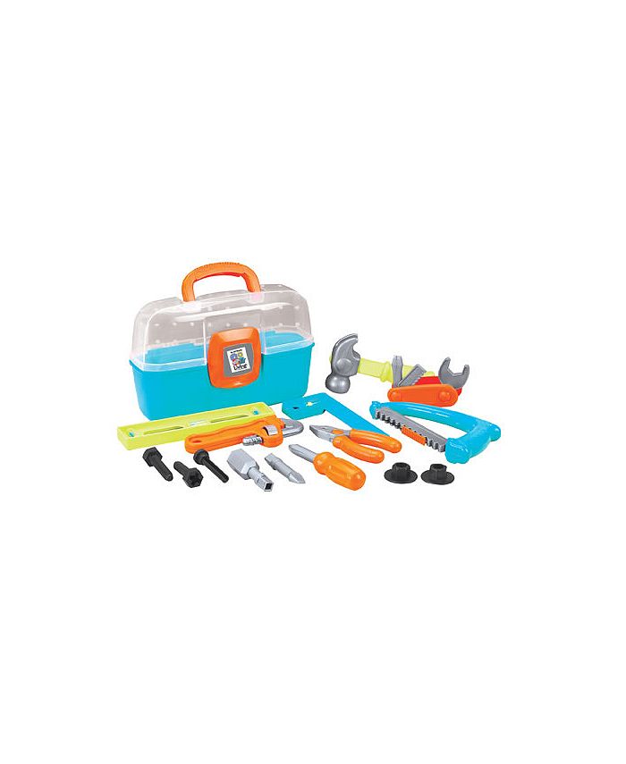 Small World Toys Child's Pretend Play Handyman Tool Set 32 Pieces