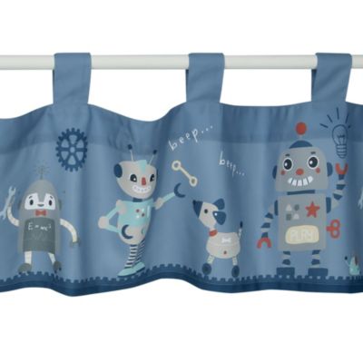 Robbie Robot Nursery/Child Window Valance