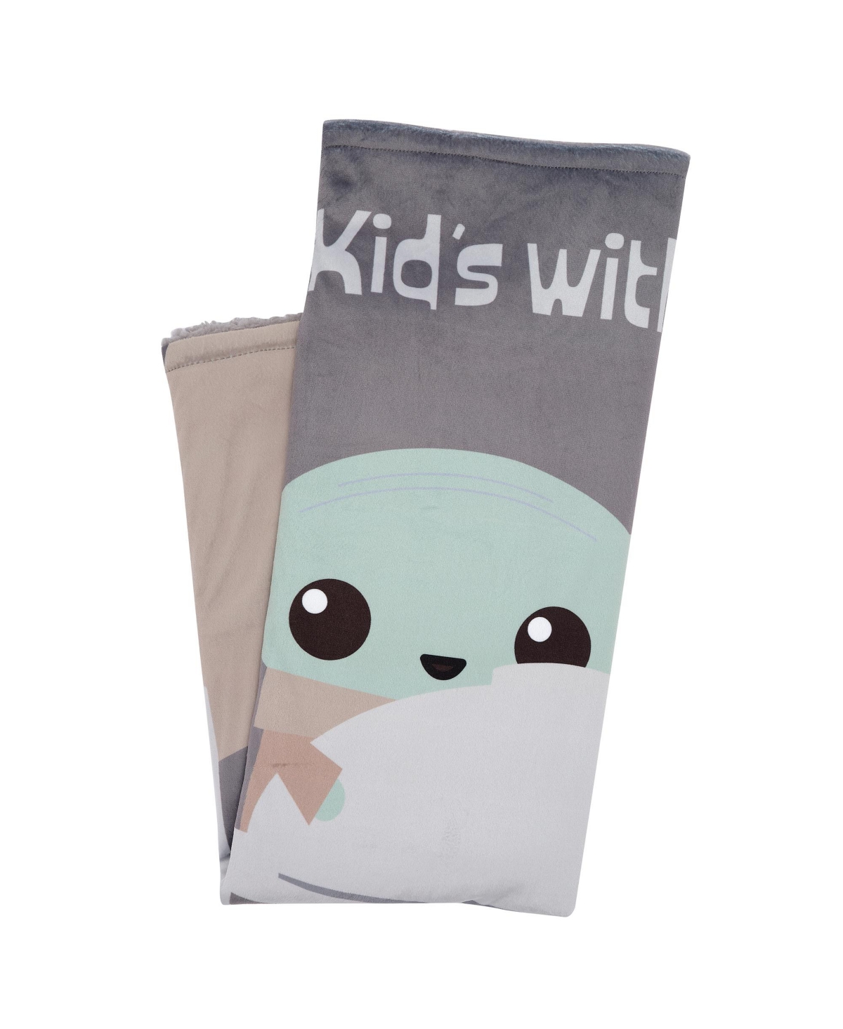 Lambs & Ivy Star Wars The Kids with Me Grogu/The Child/Baby Yoda Baby Blanket