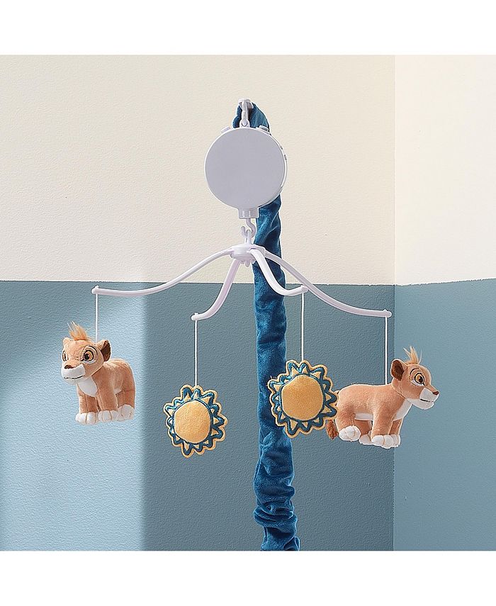Lambs & Ivy Disney Baby Lion King Adventure Simba/Sun Musical Baby Crib