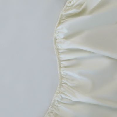 300 Thread Count Certified Organic Cotton Percale Fitted Sheet