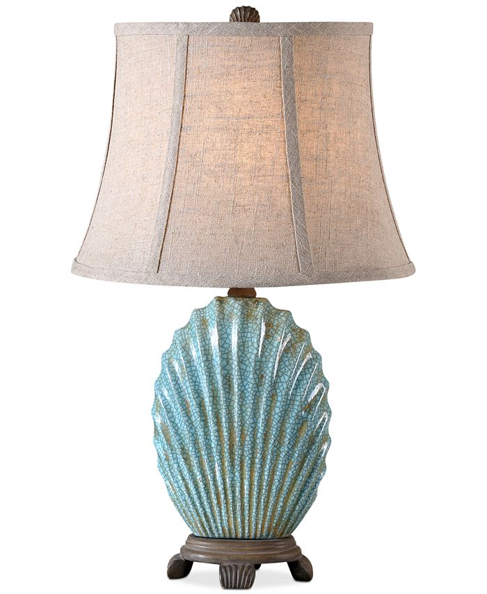 Uttermost - Seashell Blue Buffet Lamp