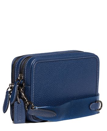 Men Charter Crossbody With Hybrid Pouch Deep Blue