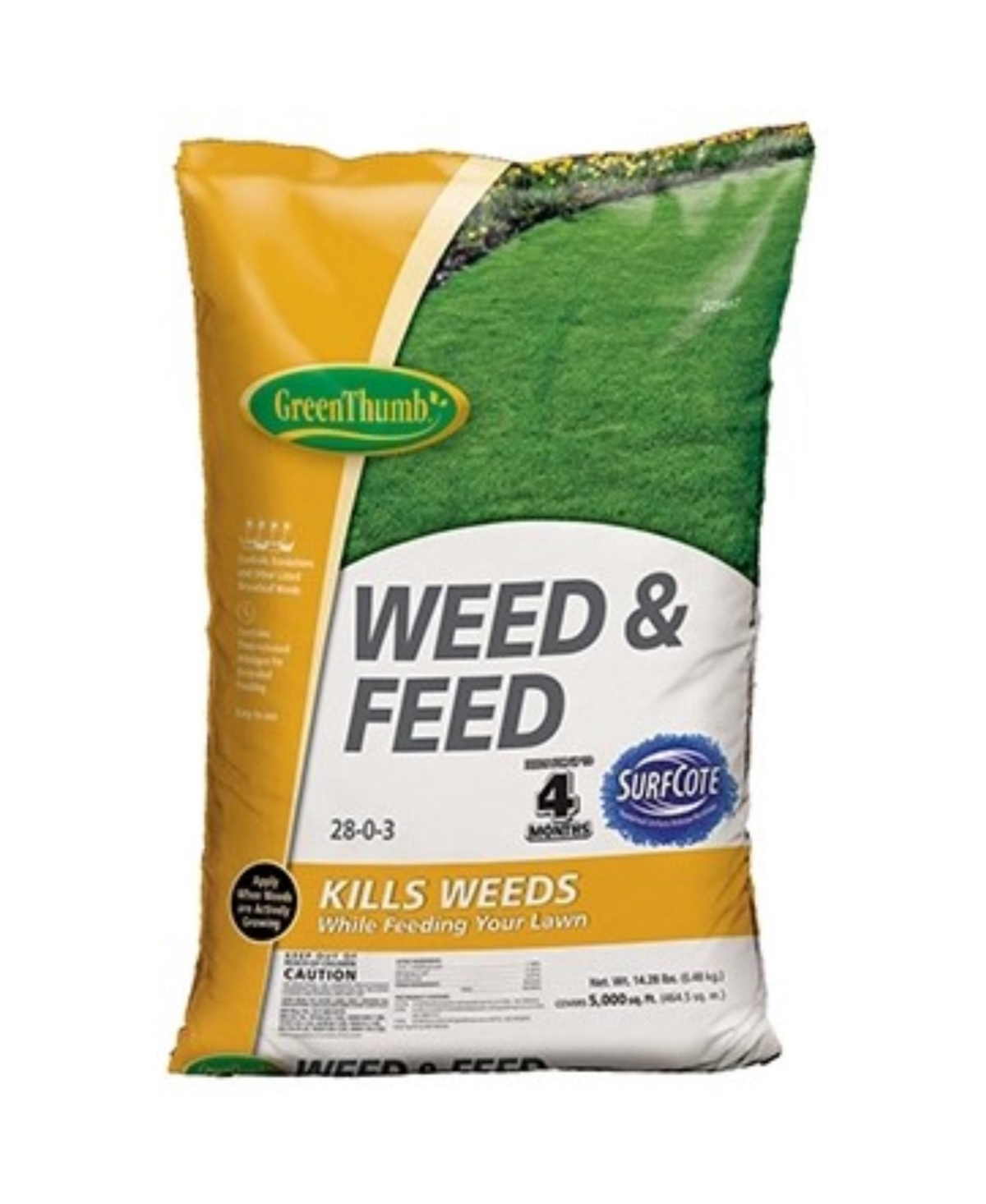 Weed and Feed Lawn Fertilizer With Surfcote - Multi