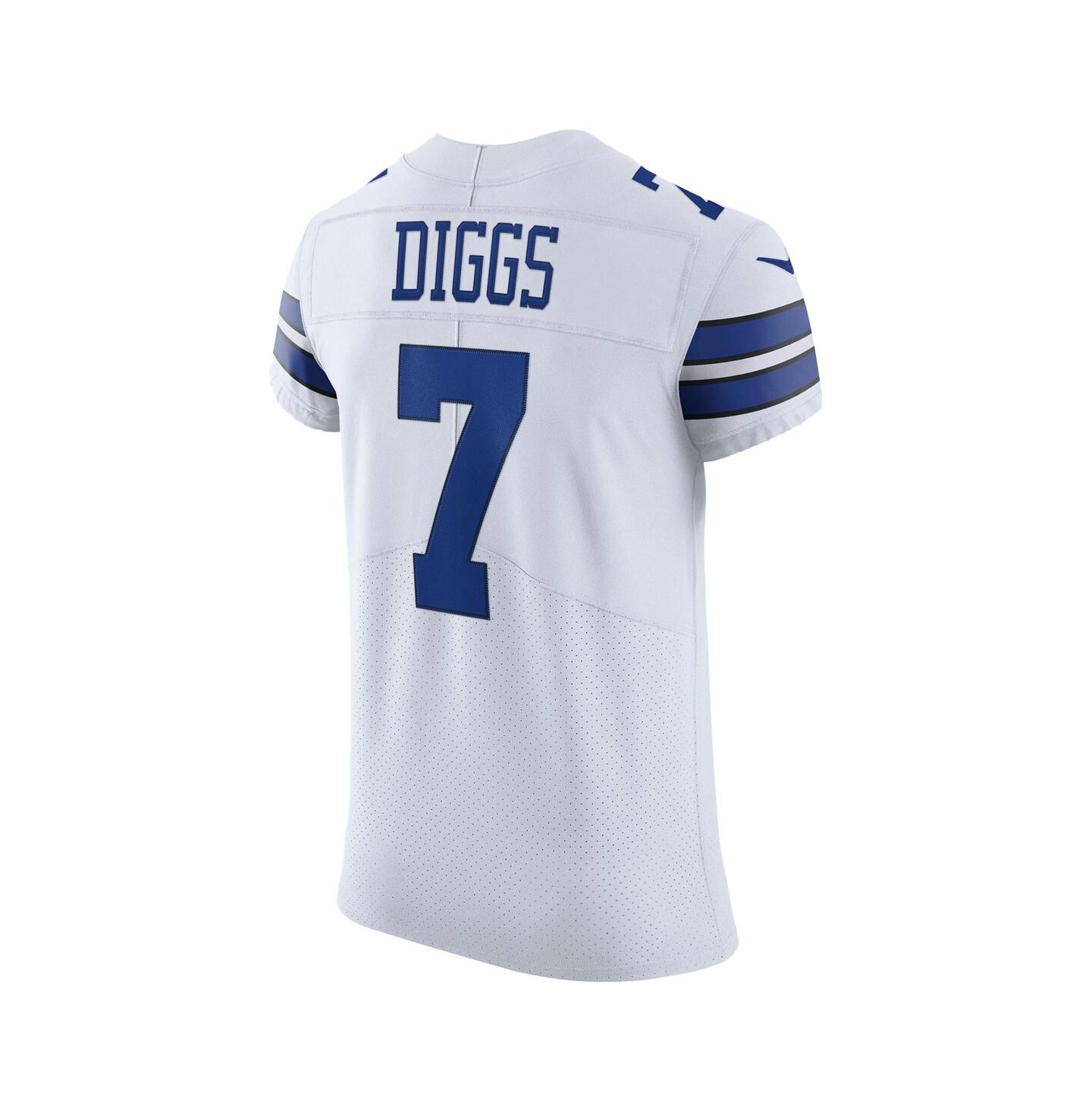 Мужской топ Nike Trevon Diggs Dallas Cowboys Vapor Elite Jersey, цвет: Белый — фото 2